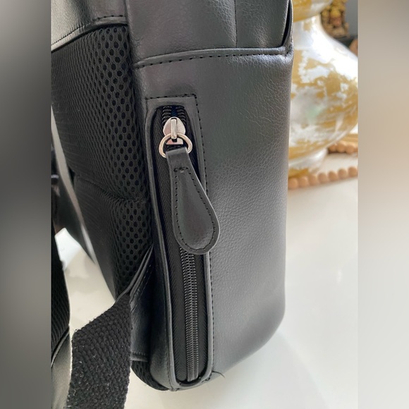 Ted Baker London Debossed Faux Leather Backpack - Picture 2 of 4